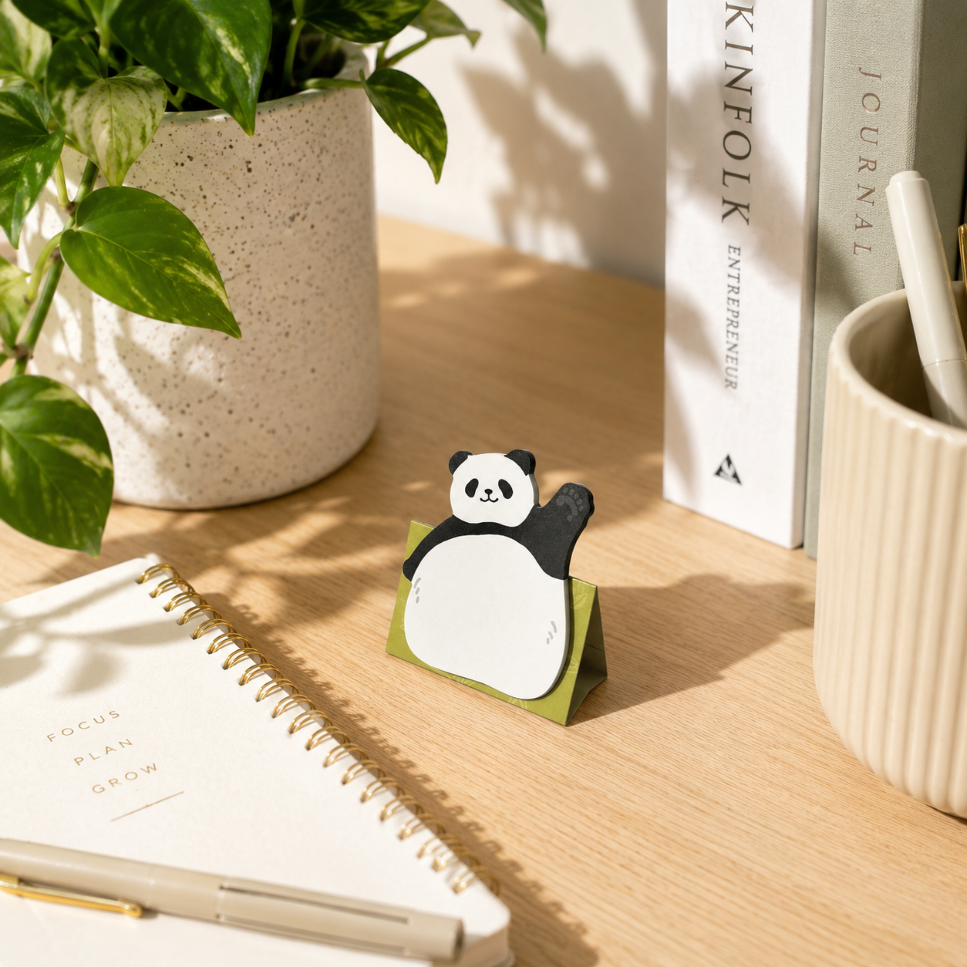 Kutsuwa Sticky Notes - Panda