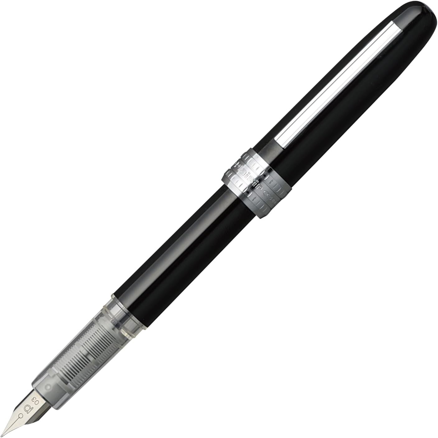 Platinum Plaisir Fountain Pen - Black