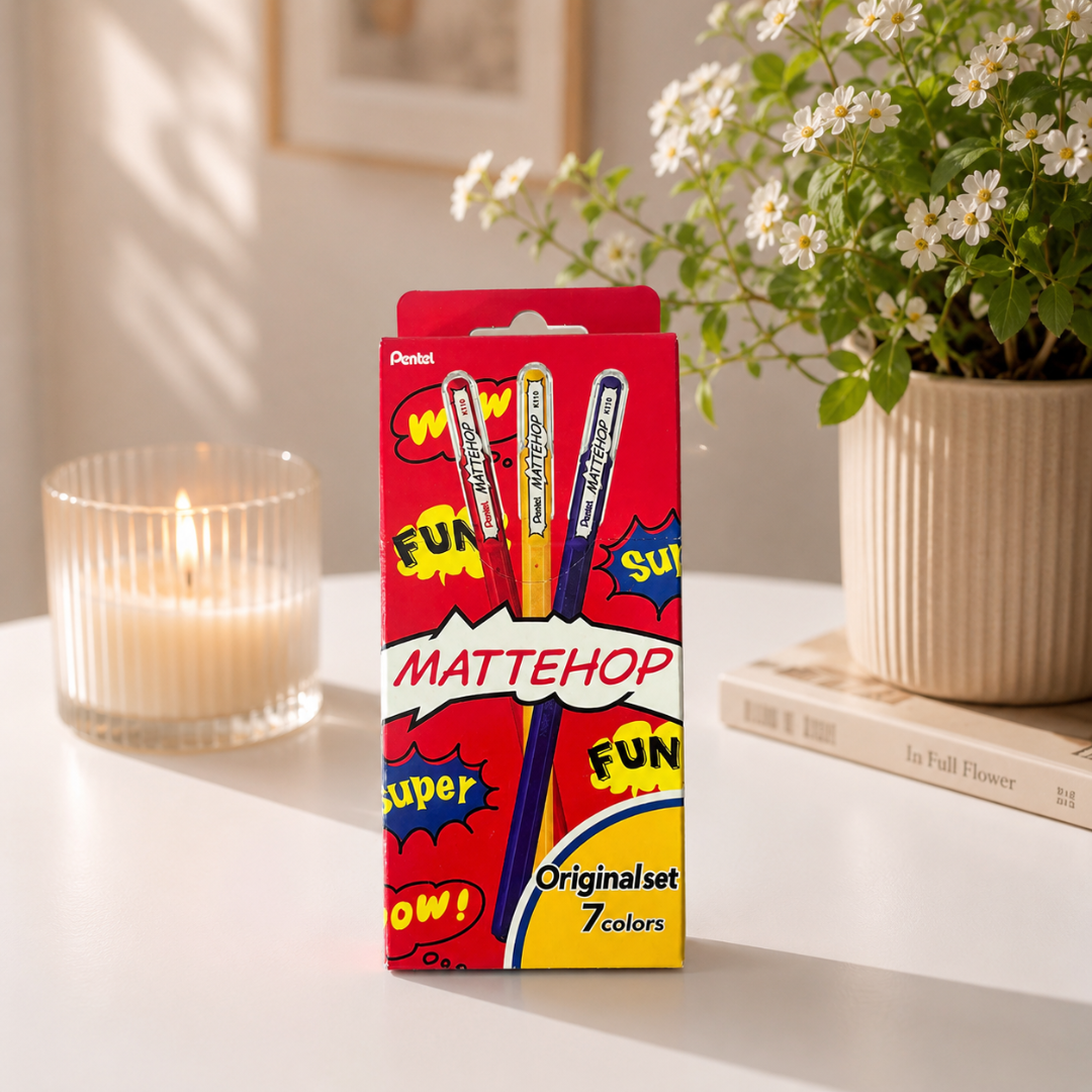 Pentel Mattehop - Set of 7