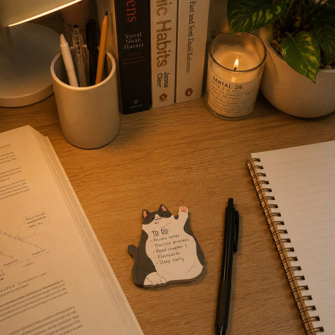 Kutsuwa Sticky Notes - Cat