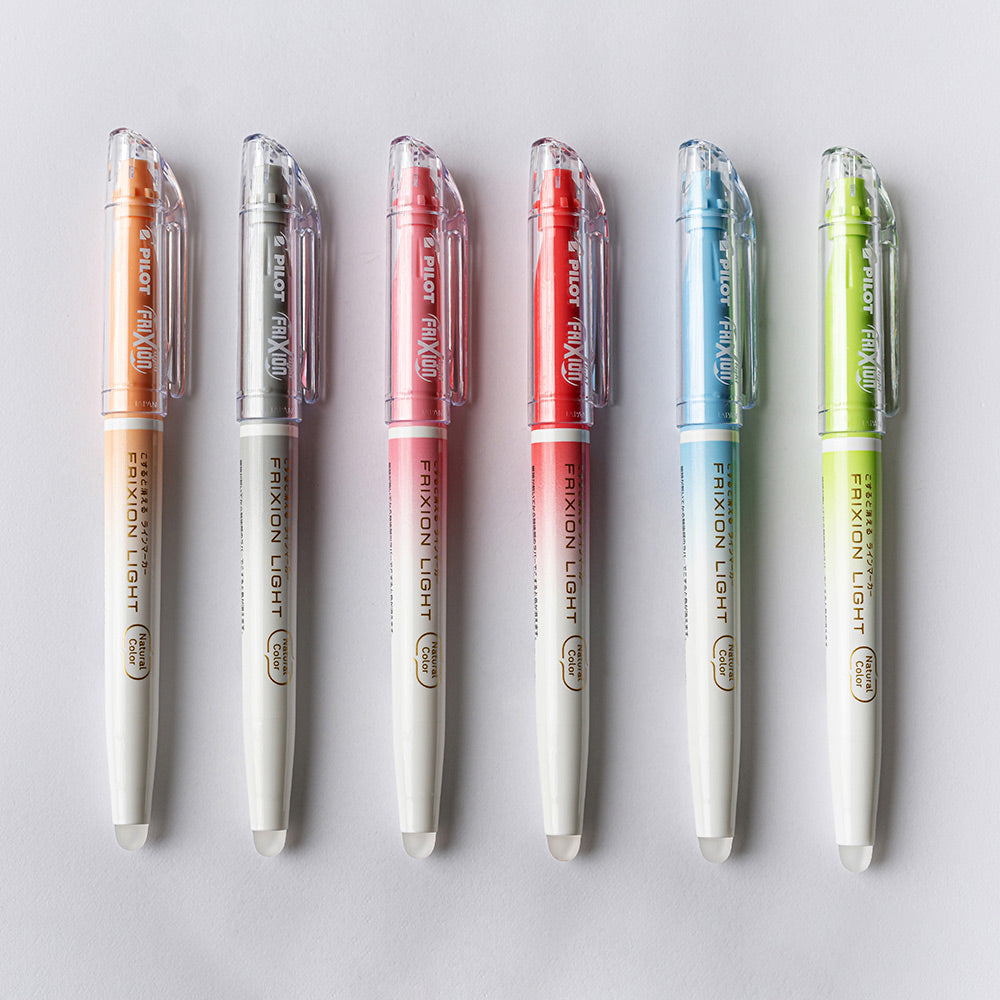 Pilot Frixion Light Erasable Highlighters Set of