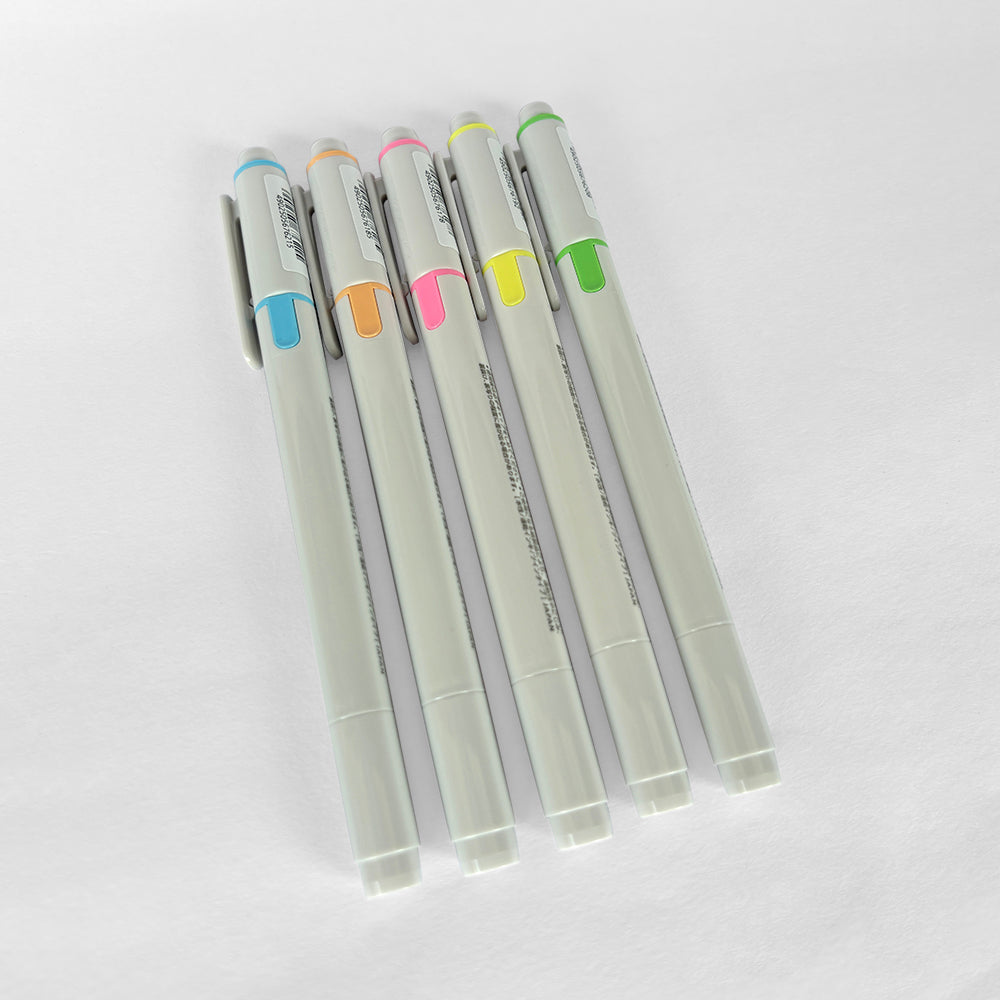 Pilot Kire-Na Highlighters - Set of 5 - Sozodori
