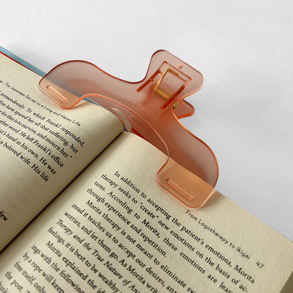 Ukanmuri Book Clip - Sheer Color