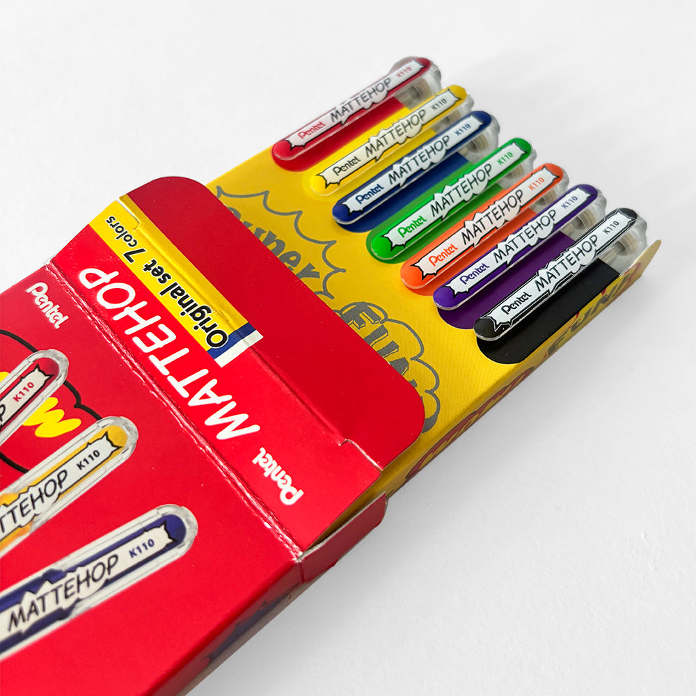 Pentel Mattehop - Set of 7