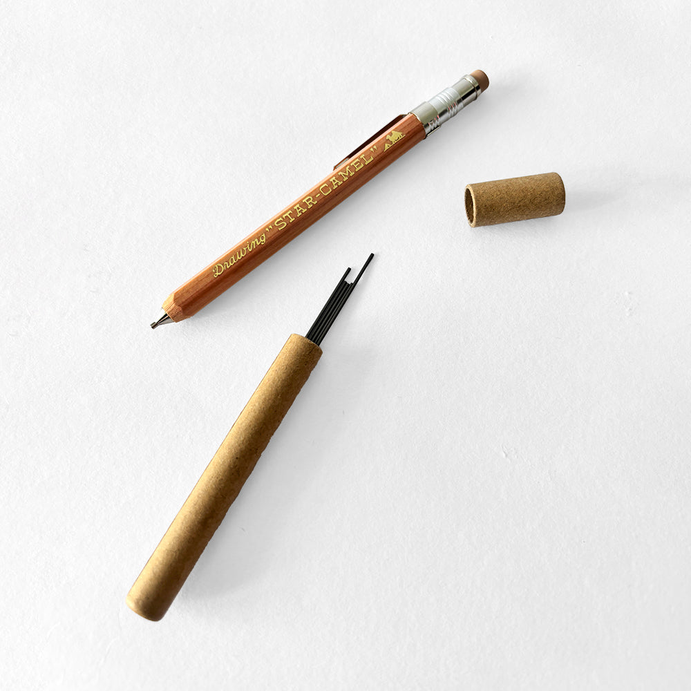 Camel Japan Natural Lead Pencil with Leads - 0.9mm