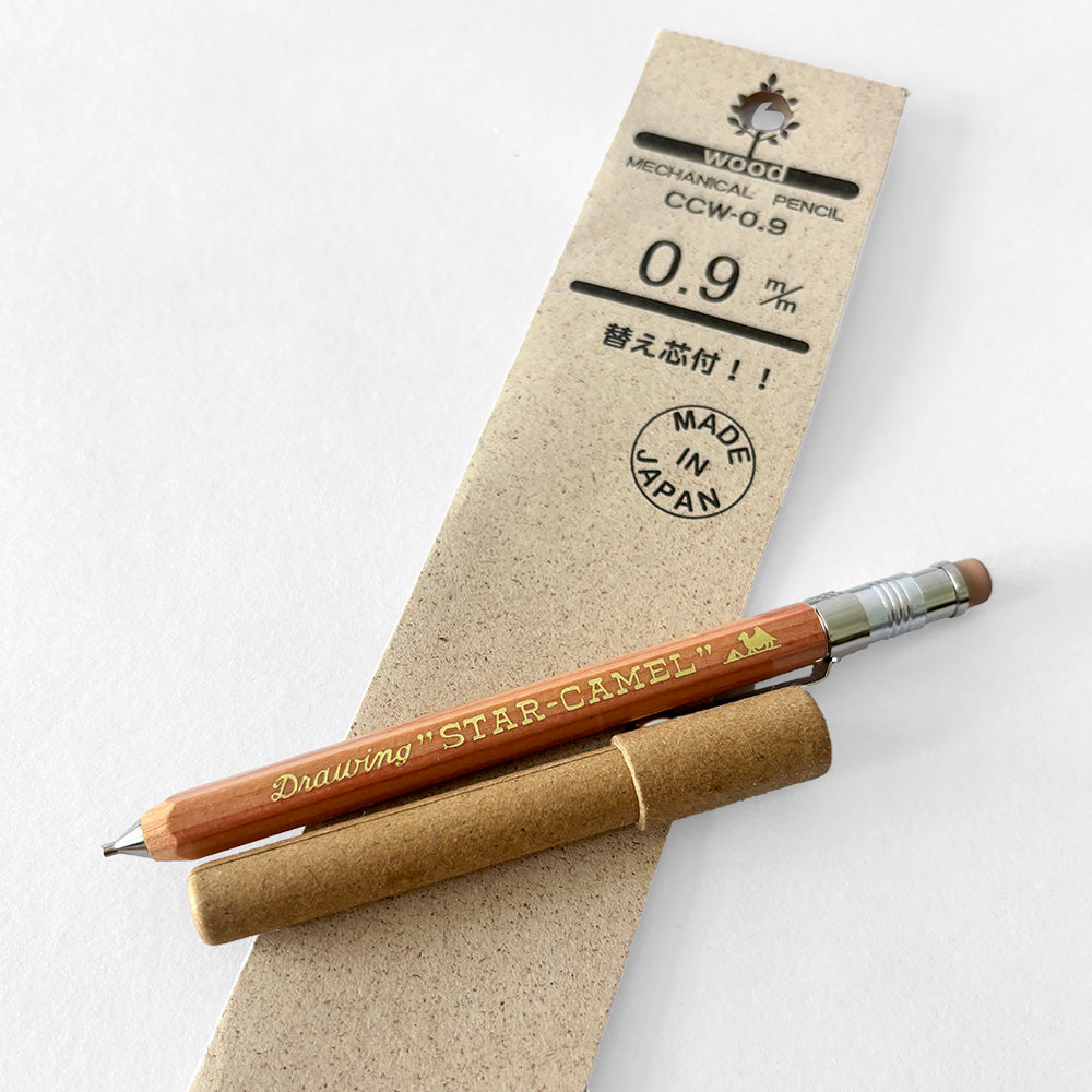 Camel Japan Natural Lead Pencil with Leads - 0.9mm