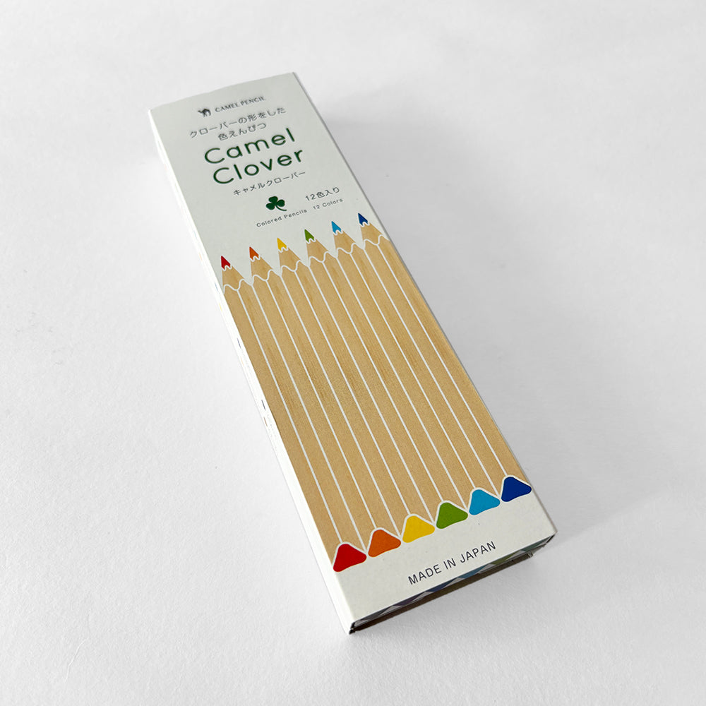 Camel Japan Clover Pencil Colors - Set of 12 with Sharpener