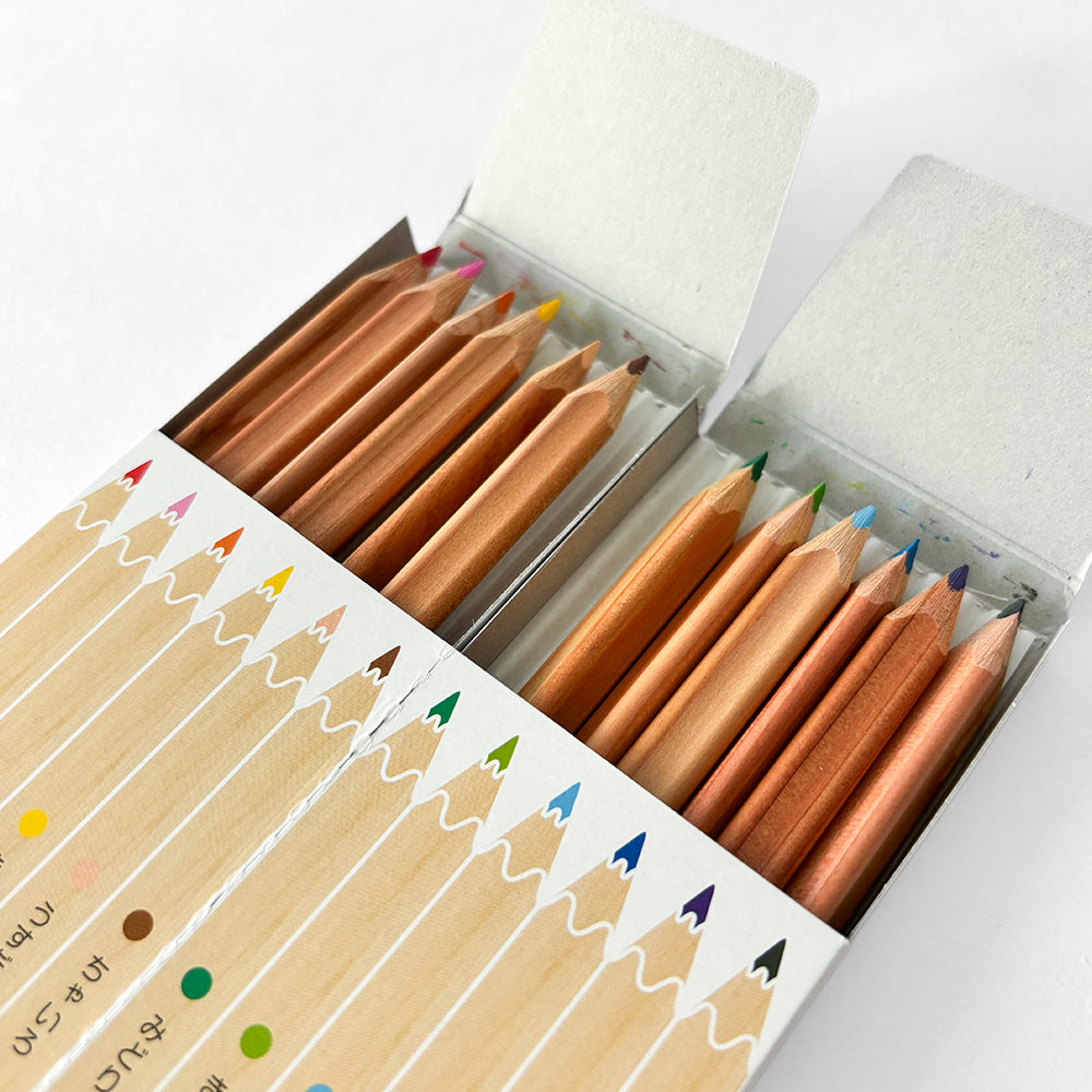 Camel Japan Clover Pencil Colors - Set of 12 with Sharpener