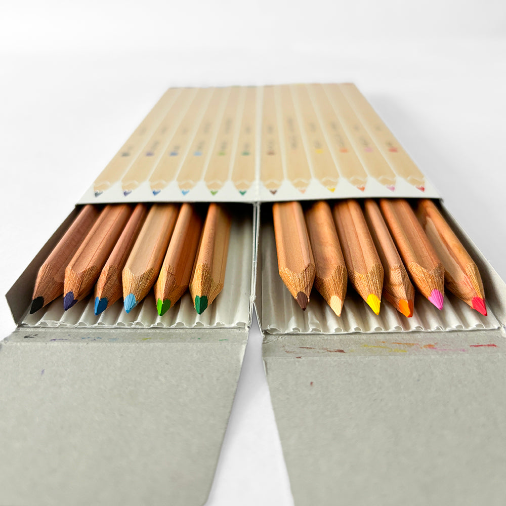 Camel Japan Clover Pencil Colors - Set of 12 with Sharpener