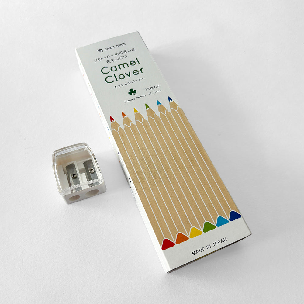 Camel Japan Clover Pencil Colors - Set of 12 with Sharpener