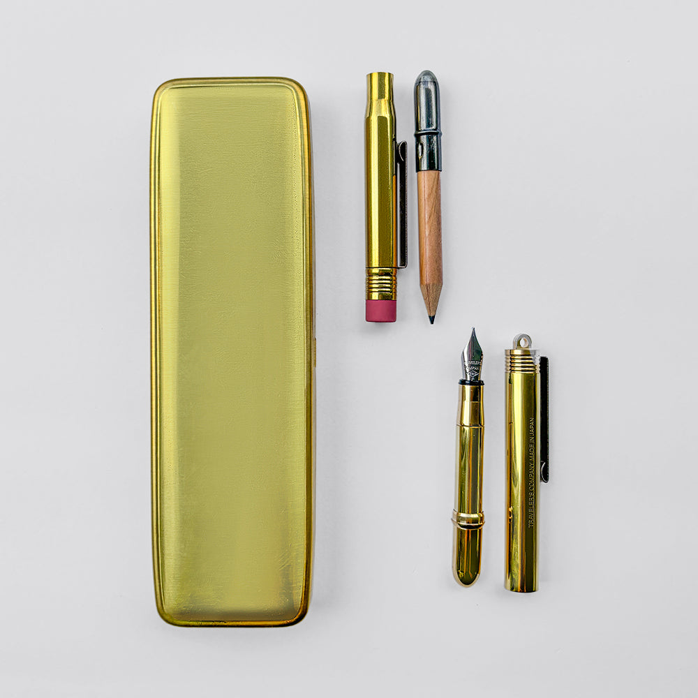 Traveller's Company Brass Stationery Set - Sozodori