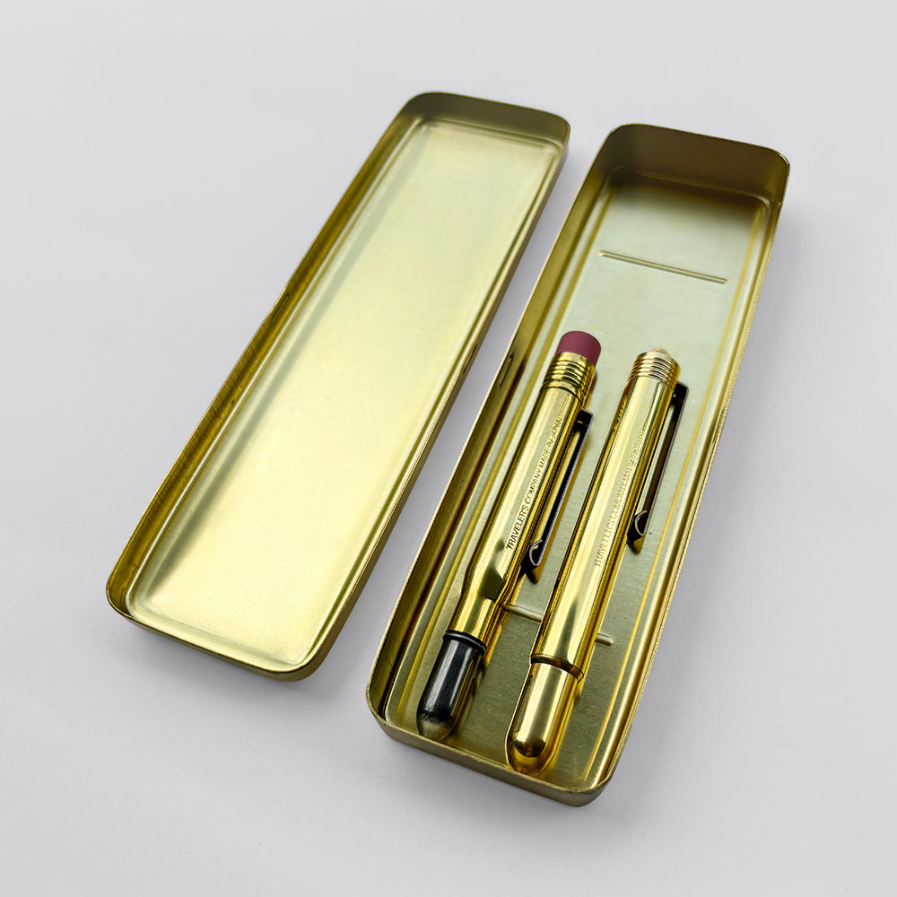 Traveller's Company Brass Stationery Set - Sozodori
