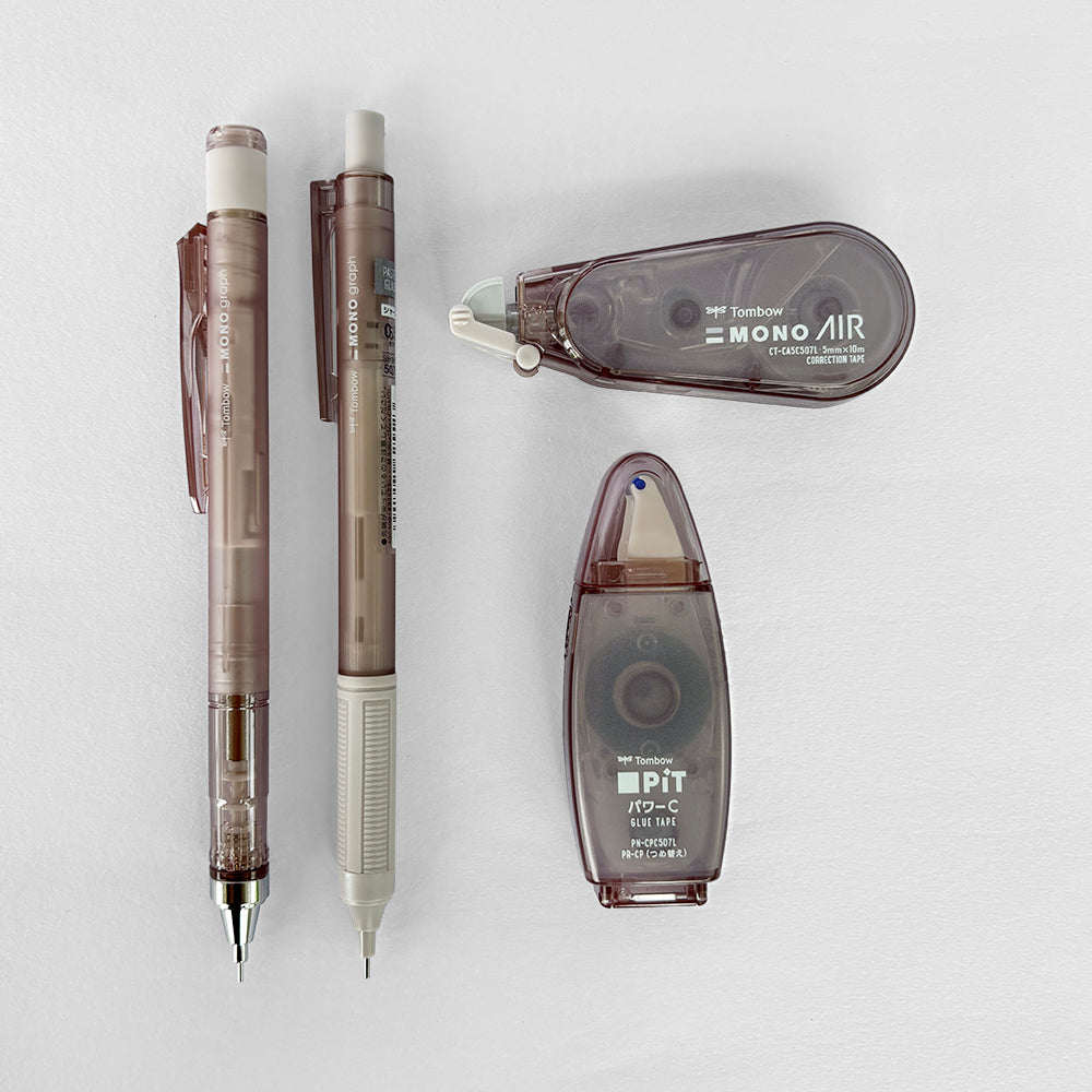 Tombow Lilac Monograph Grip Mechanical Pencil - Set of 4 - Sozodori