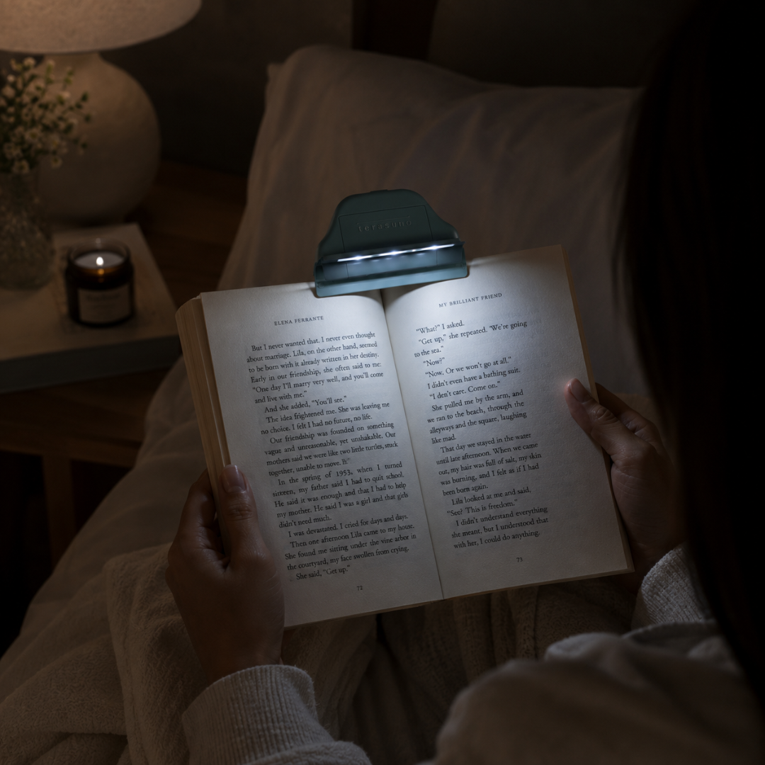 Terasuno Book Clip with light