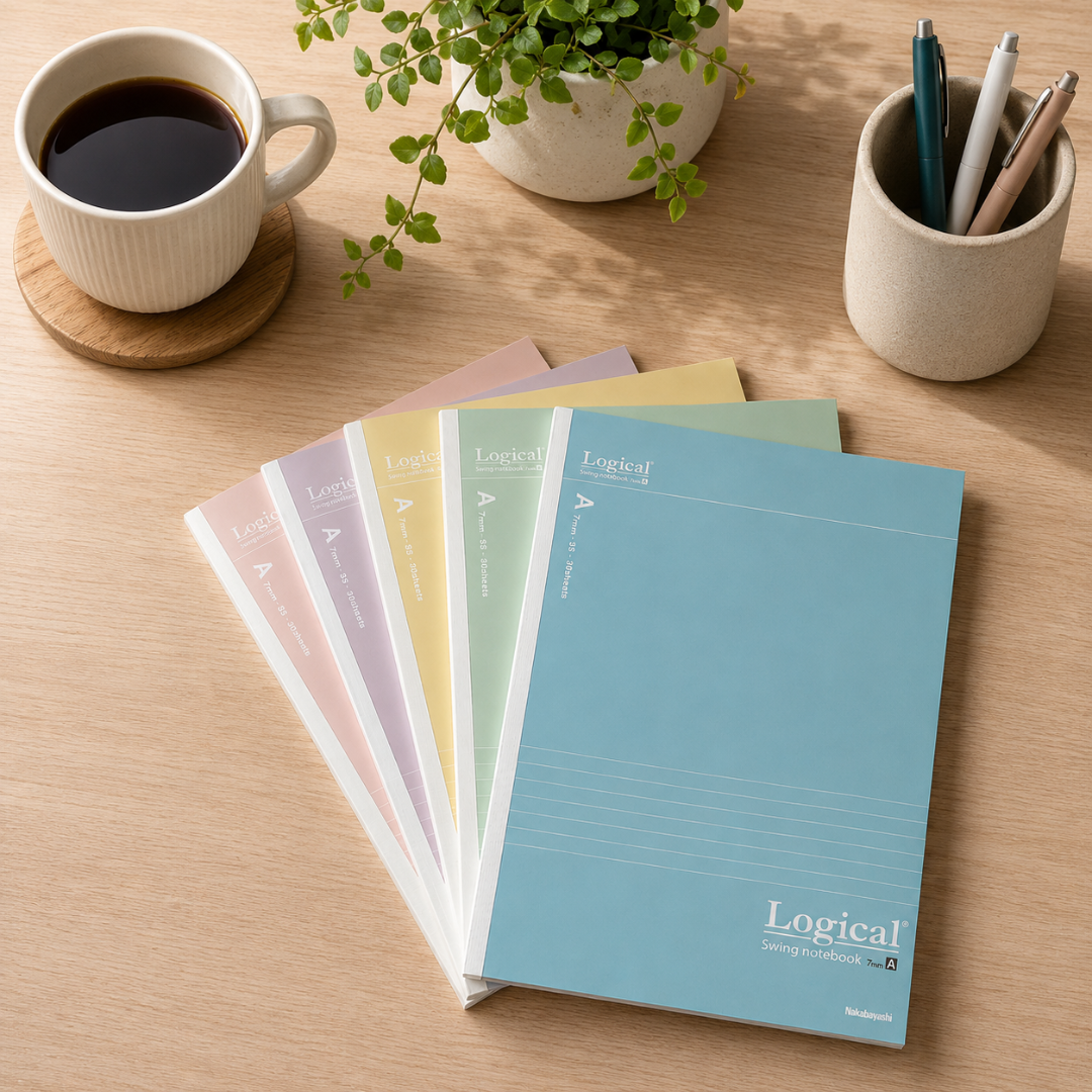 Nakabayashi Swing Logical Notebook - Set of 5