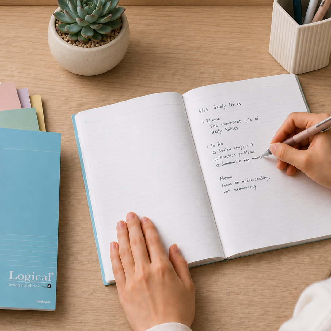 Nakabayashi Swing Logical Notebook - Set of 5