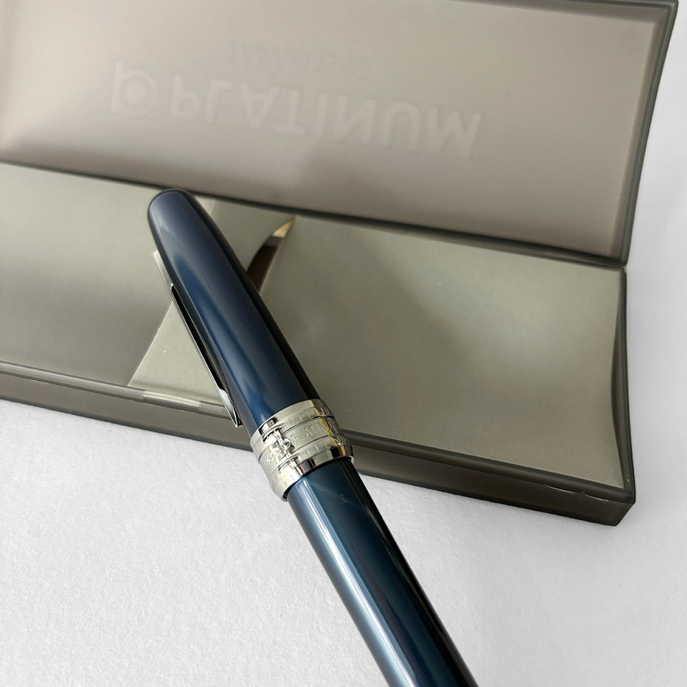 Platinum Plaisir Fountain Pen - Blue