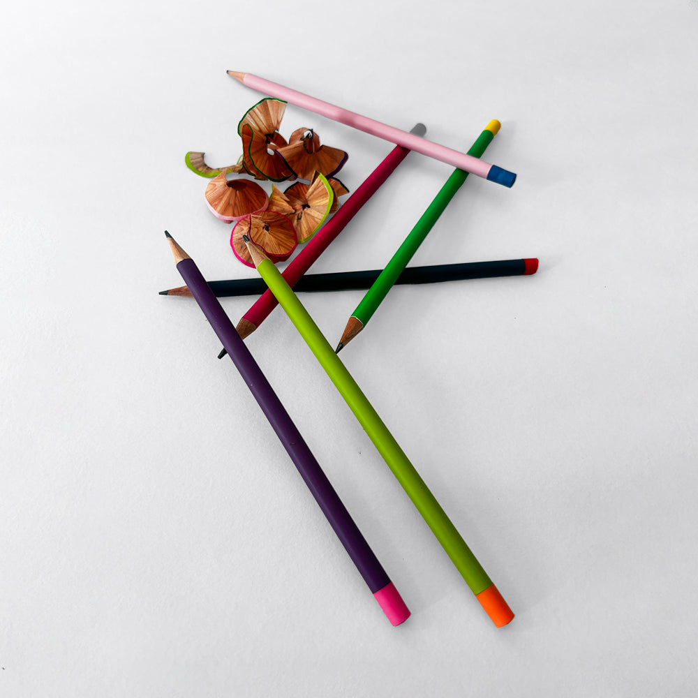 Camel Japan Multi Colored HB Pencil - Set of 6
