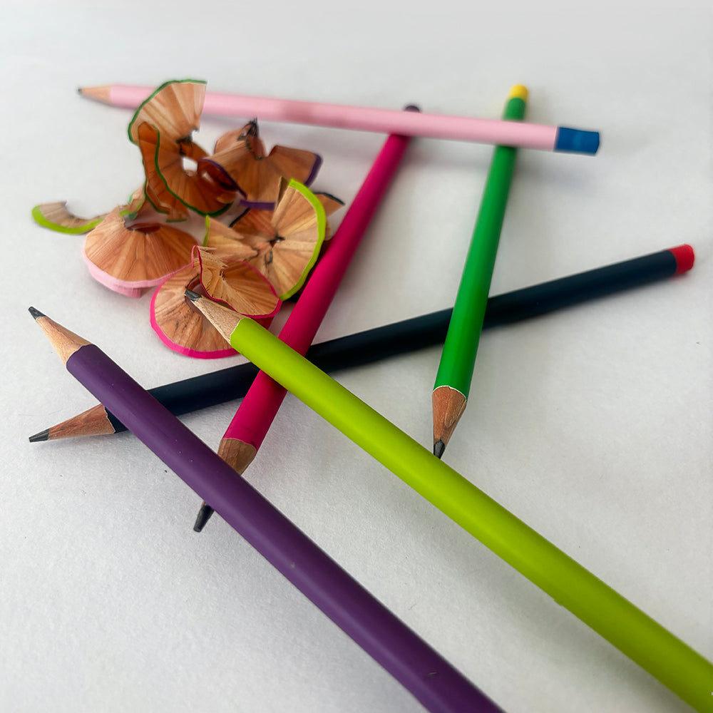 Camel Japan Multi Colored HB Pencil - Set of 6