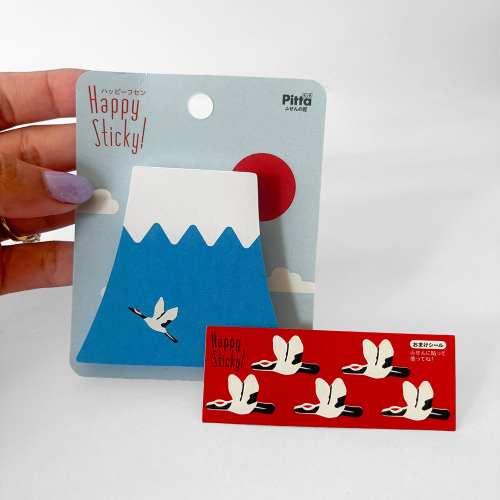 Pitta Mt Fuji Sticky Notes - Limited Edition