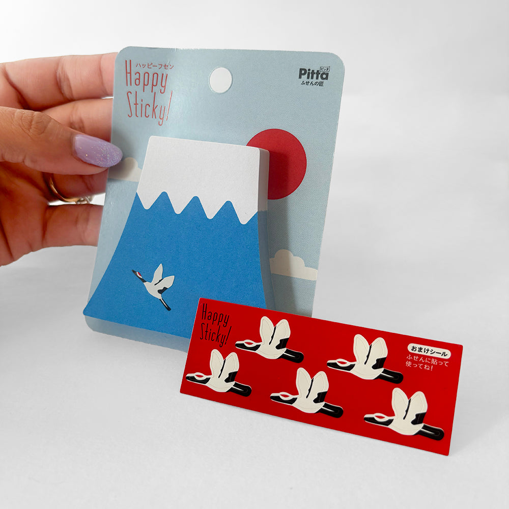 Pitta Mt Fuji Sticky Notes - Limited Edition