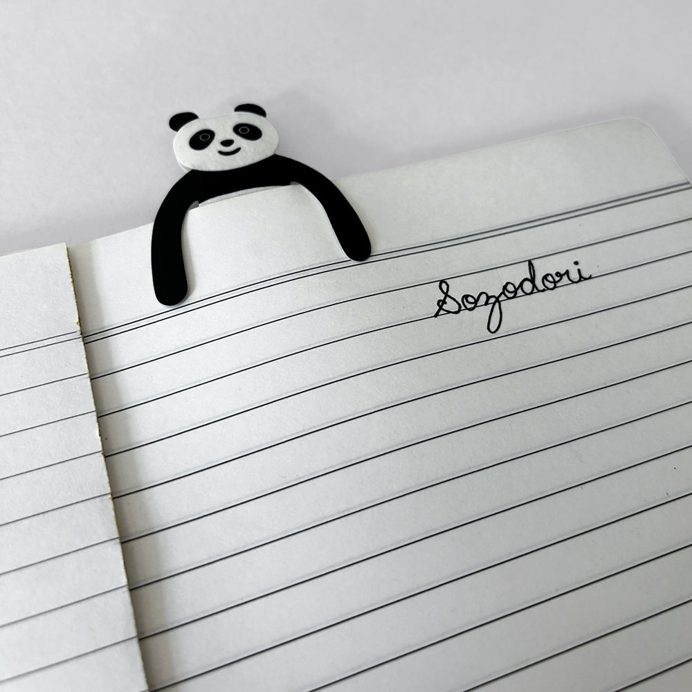 Sugai World Tiptoes Panda Bookmark Pen