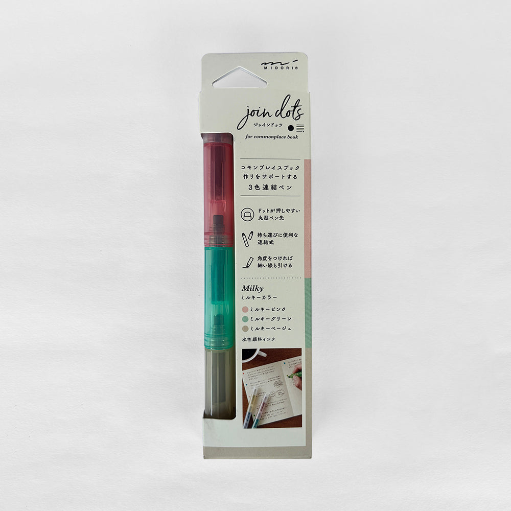 Midori Join Dots Color Link Pen
