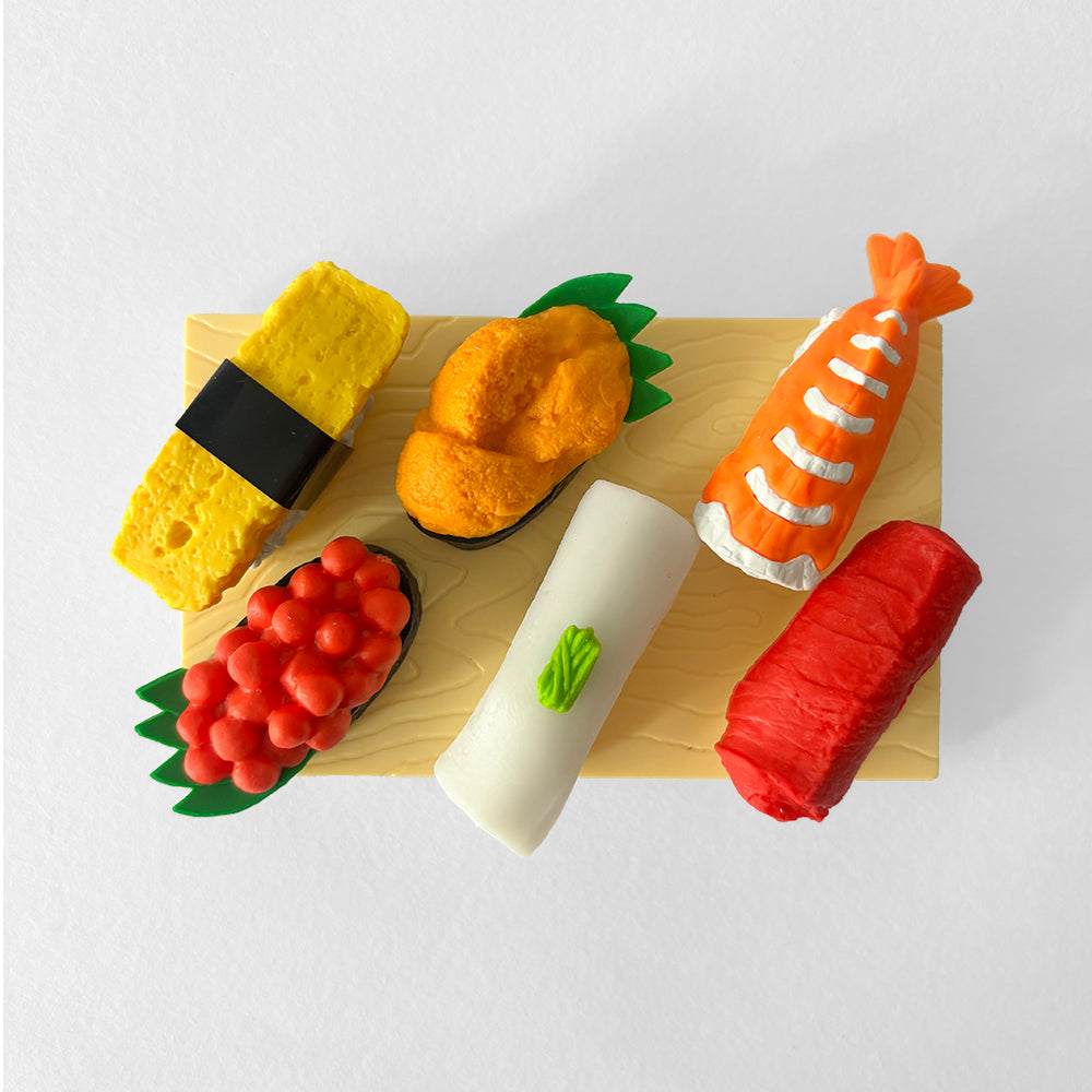 Iwako Sushi Platter Erasers