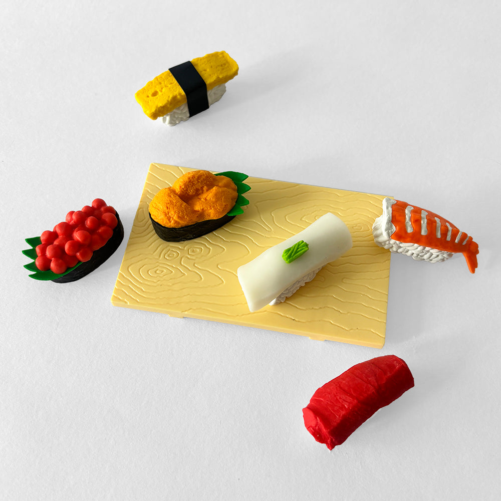 Iwako Sushi Platter Erasers