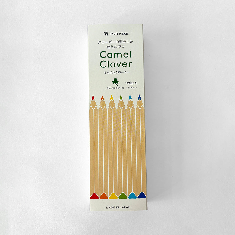 Camel Japan Clover Pencil Colors - Set of 12 with Sharpener