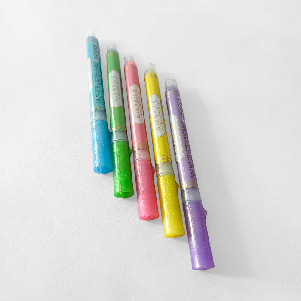 Zebra Kirarich Glitter Highlighters