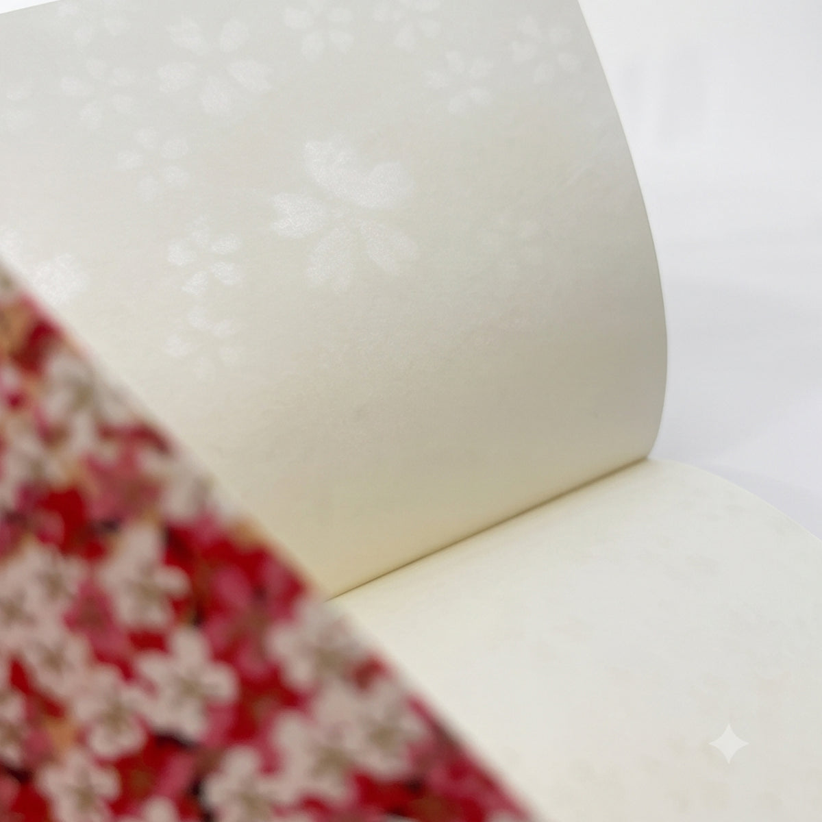 Jyugoya Forever Bloom Washi Notebook - Peach
