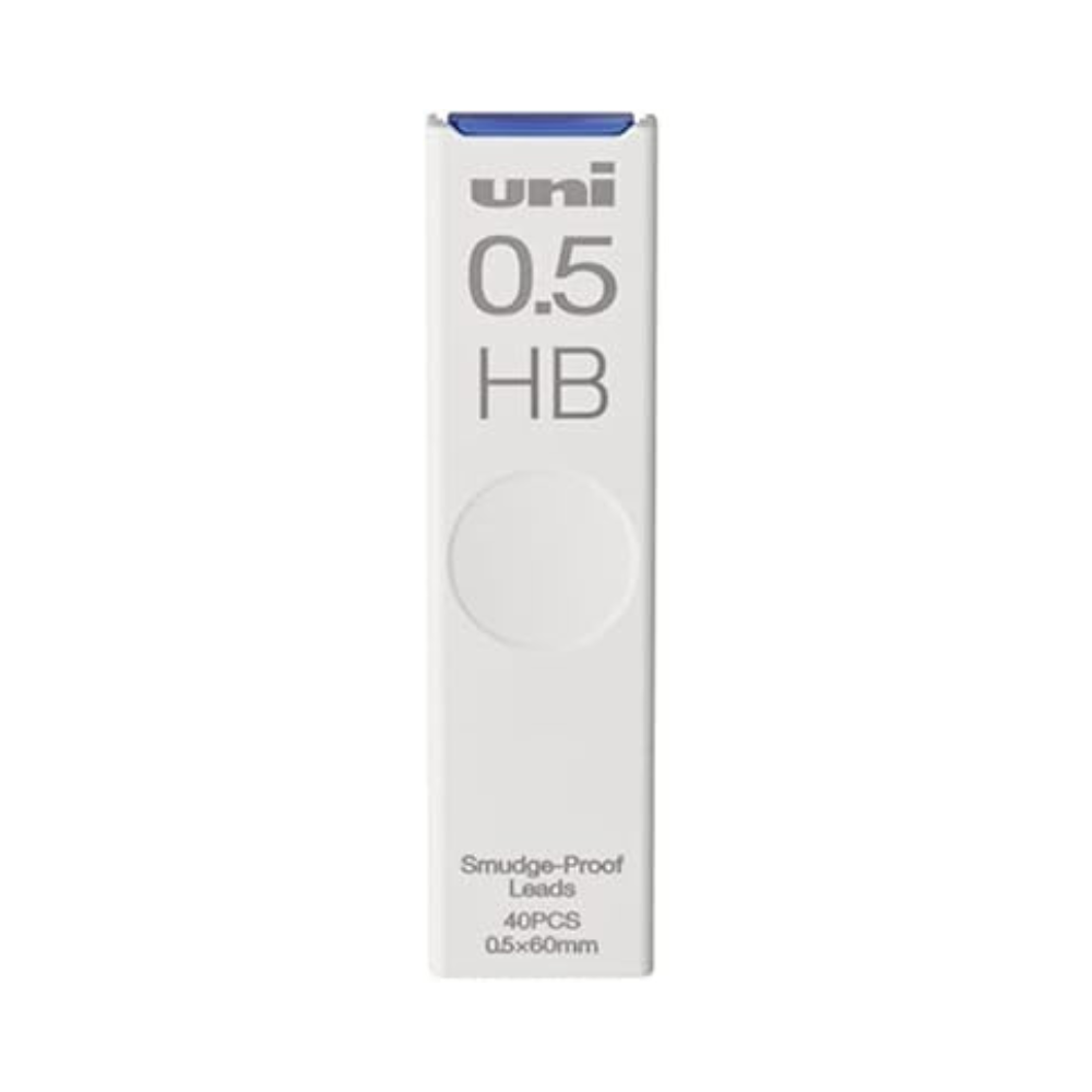 Mitsubishi Pencil Uni 0.5 HB Mechanical Pencil Lead